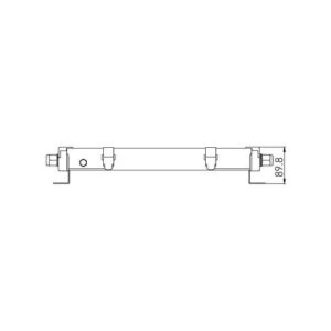 APS LY46A LED Emergency Walkway Light line drawing