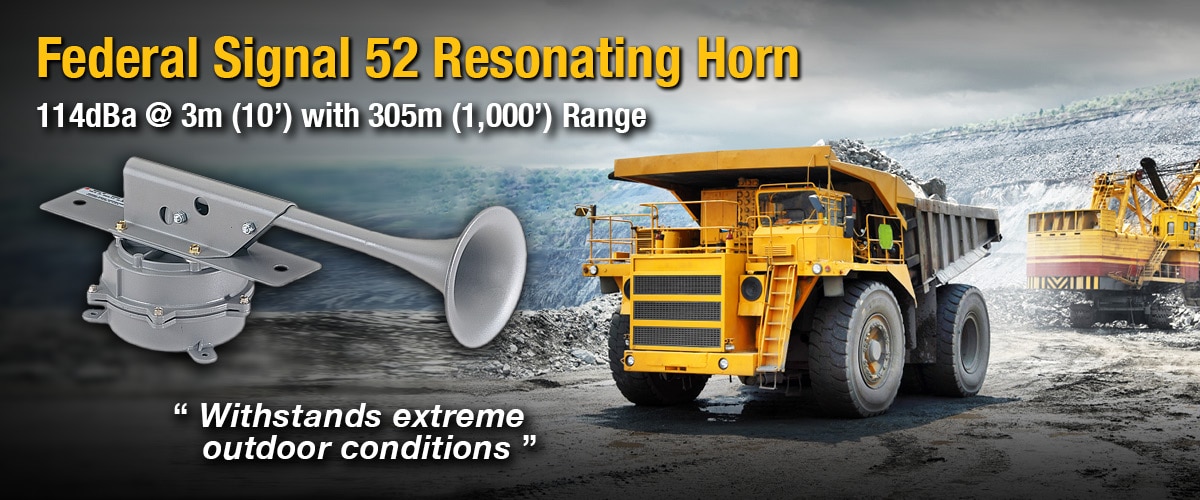 Federal Signal 52 Resonating Horn