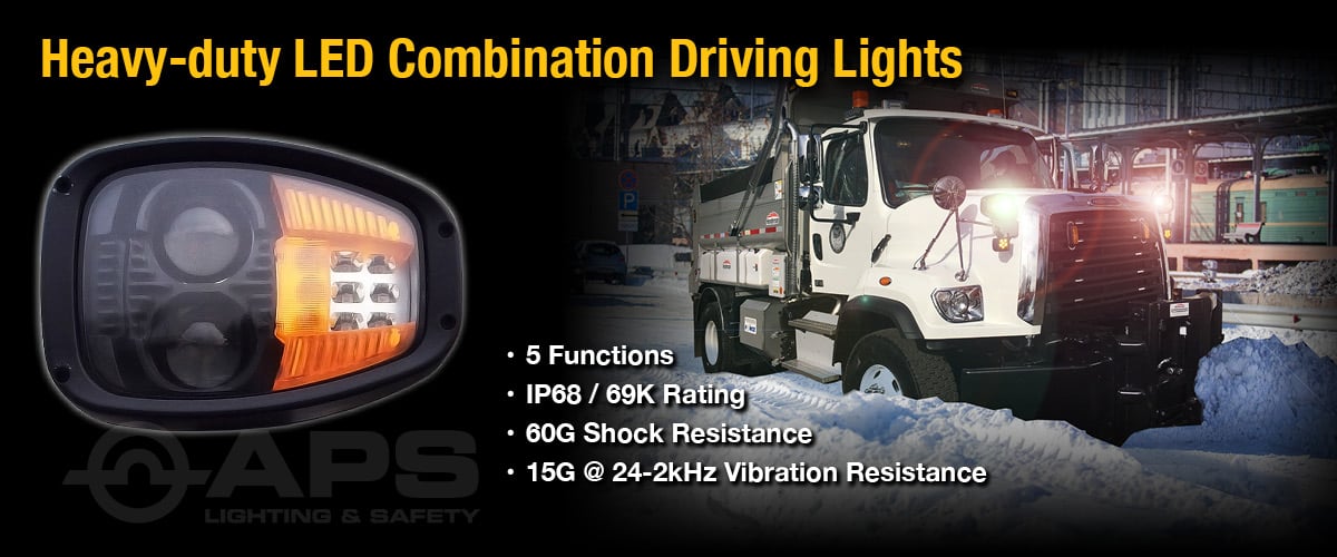 ABL 3800 Luces de carretera combinadas LED de gran potencia