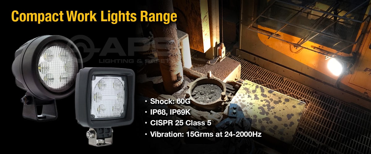 Gama de faros de trabajo compactos ABL