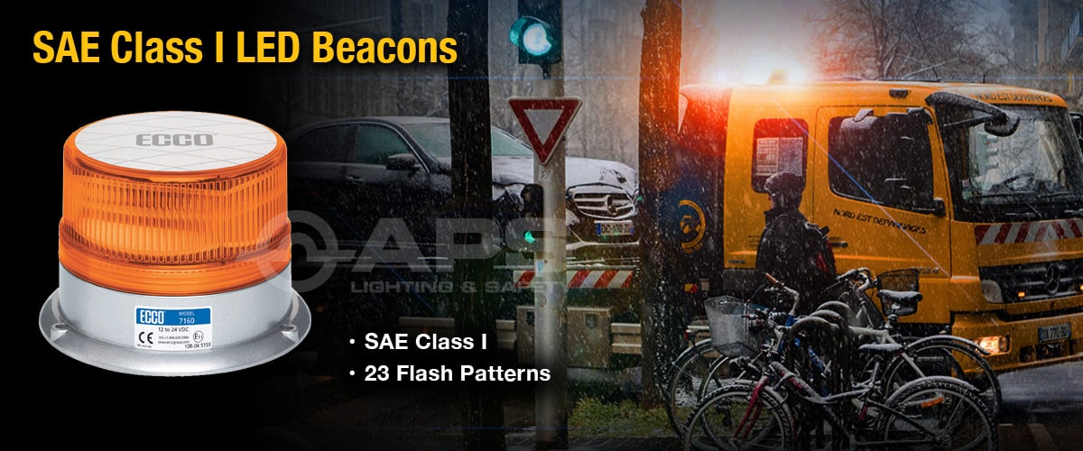 Balizas LED ECCO 7160 Reflex Series SAE Clase I
