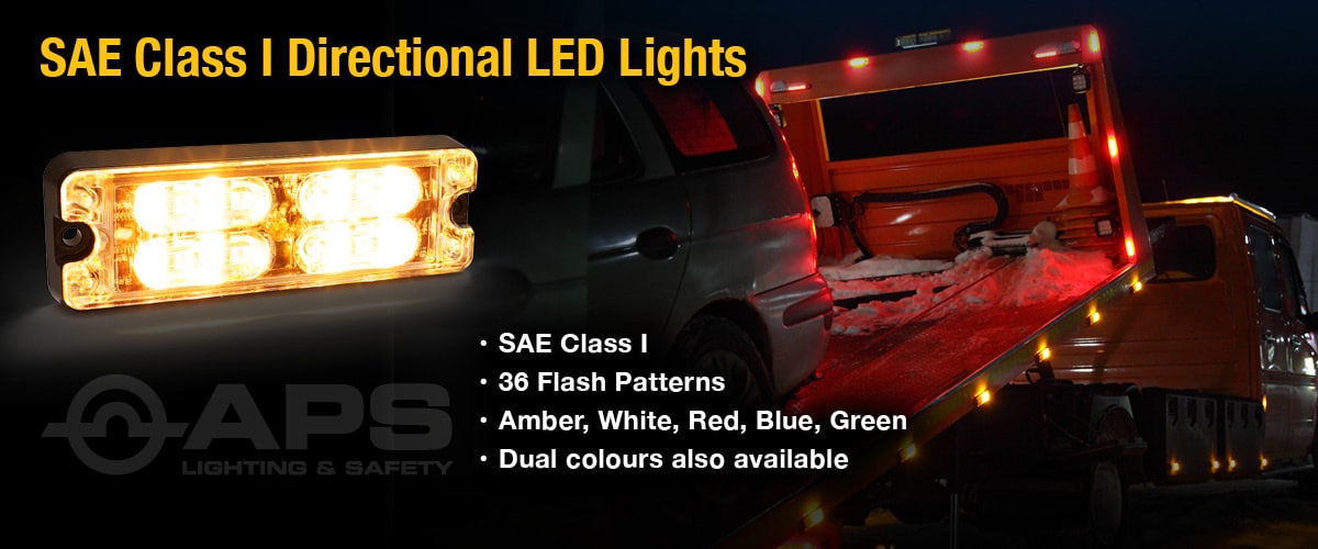 ECCO ED3511 Series SAE Clase I Luces LED direccionales