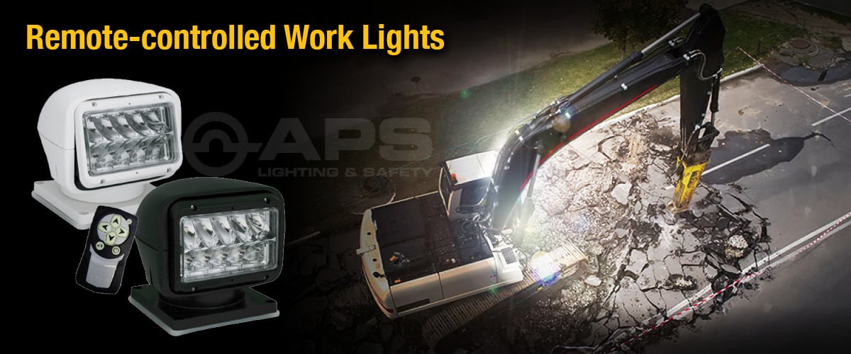 Luces de trabajo con mando a distancia ECCO EW3010-3011