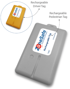 Rechargeable Driver Tag & Rechargeable Pedestrian Tag