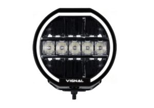 LED AUX 9” Round Driving Light