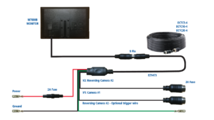 ECCO K7000B Camera System wiring guide