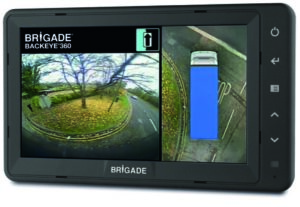 Brigade HD Backeye®360 BN360-300 Camera System application