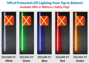 Super Duty All-Weather™ LED SafetyWhips®