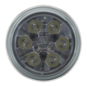 J.W. Speaker Model 6040 PAR36 LED Work Lights Spot Beam Front View