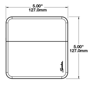 J.W. Speaker Model 223 LED Signal Lights line drawing