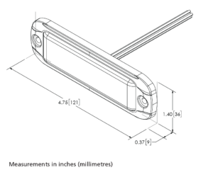 ECCO ED3802 Series line drawing