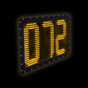 NVIZN™ 3 Digit 16” Numeric Amber Programmable LED Vehicle ID Display (VID-3N16-A)