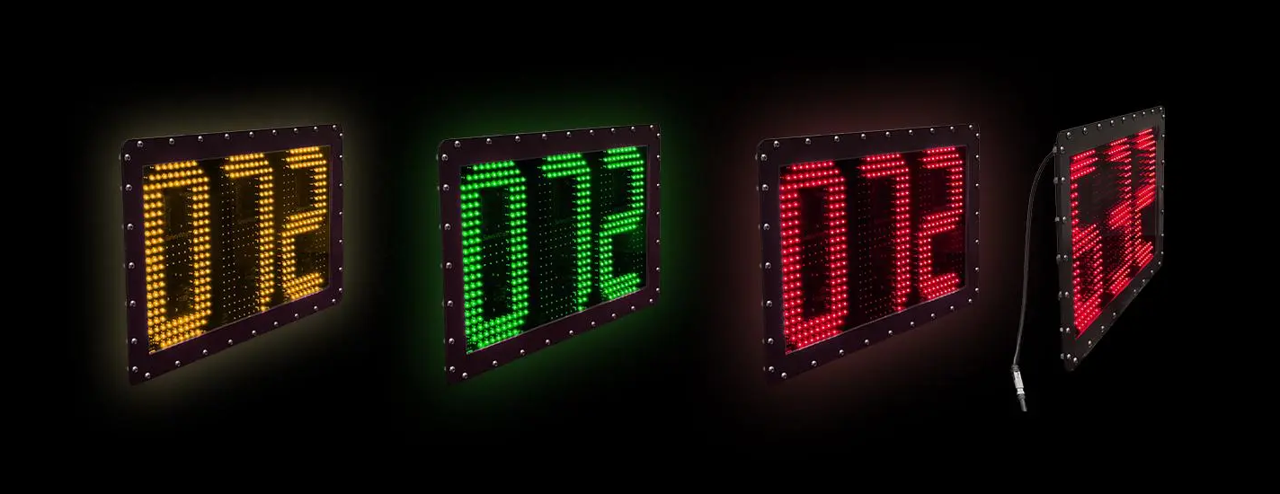 NVIZN™ 16” Programmable LED ID Display Board - Driver Industrial Safety