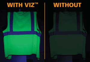 Visibilidad y seguridad mejoradas. Comparación: con y sin Viz™.