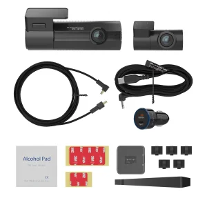 BlackVue ELITE 8 2CH Dashcam en la caja
