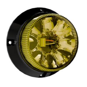 J.W. Speaker Model 407 LED Amber Strobe Light (0647231) 34° view