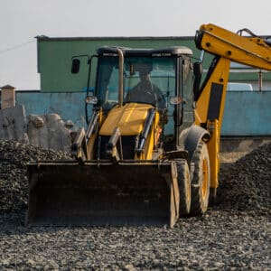 J.W. Speaker Model 893 on Construction Backhoe (1300831)