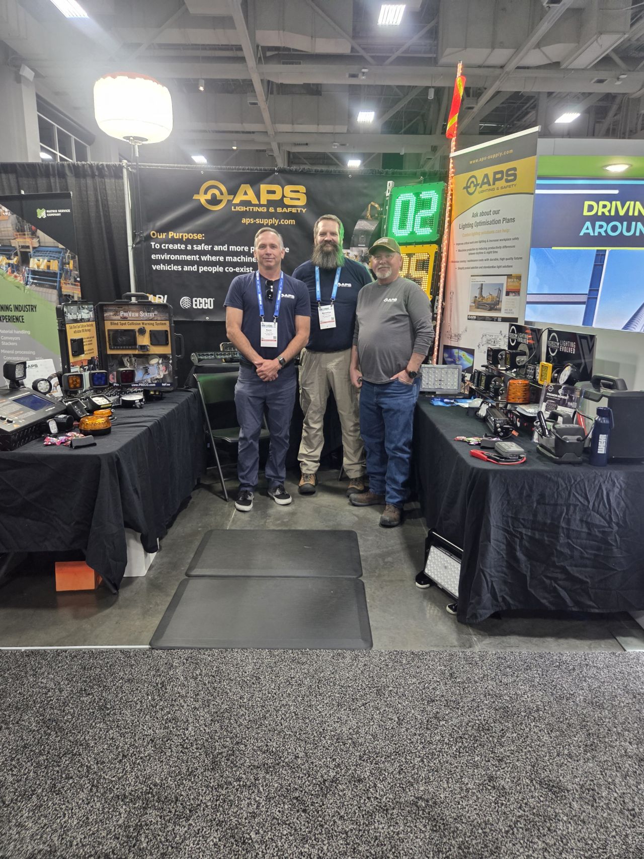 APS Lighting & Safety at MINEXCHANGE 2025