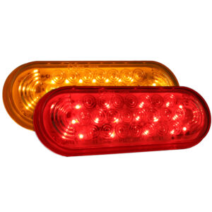 Grote 79212 Auxiliary Strobe & Stop Lamps – Grommet/Bracket mount, Flashing Amber/Solid Red