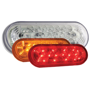 Grote 79212 Auxiliary Strobe & Stop Lamps – Grommet/Bracket mount, Flashing Amber/Solid Red
