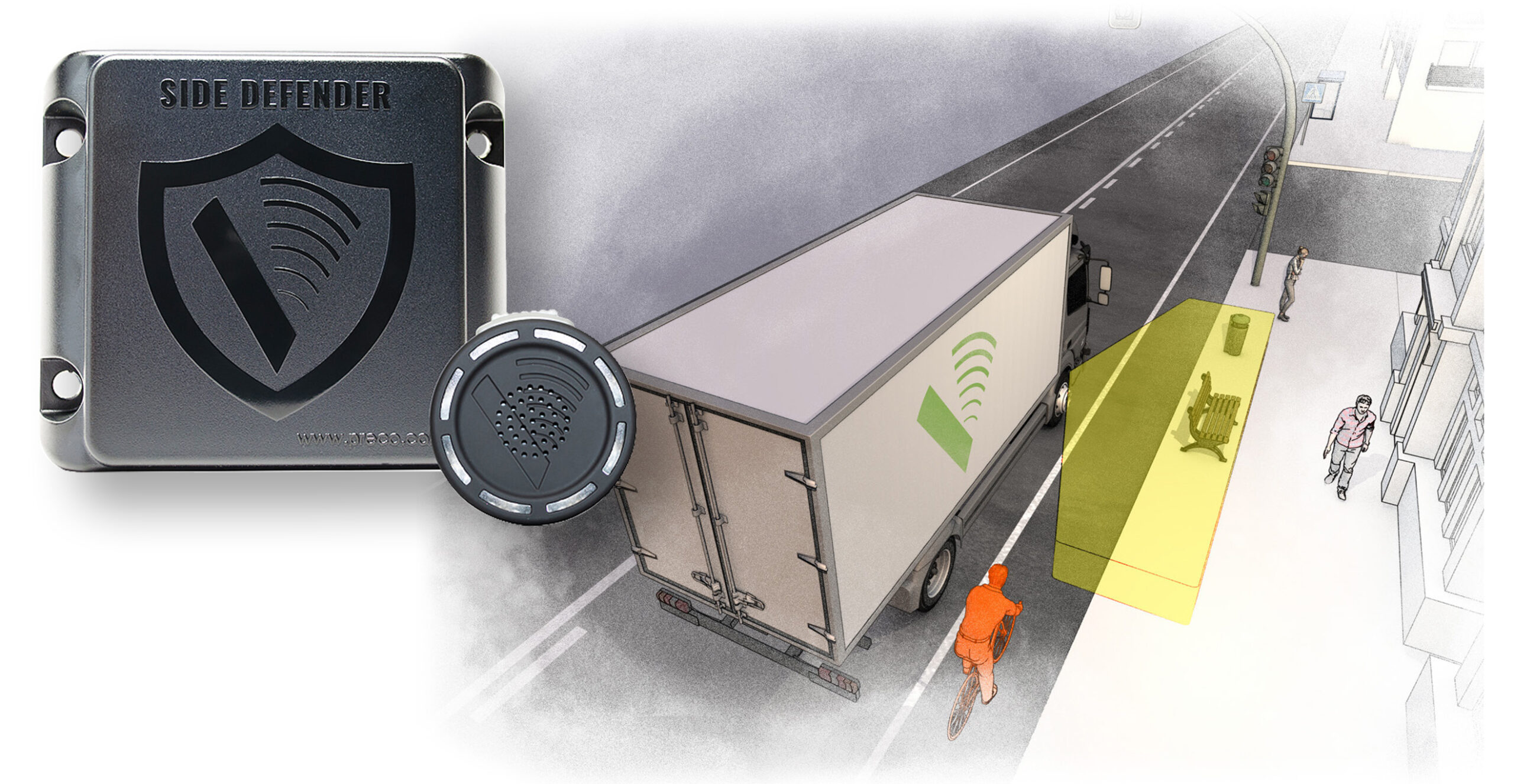 Sistema de radar PreView® Side Defender II