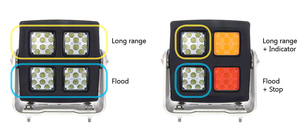 ABL SHD 12000 LED – Lámpara de trabajo LED modular de alta resistencia